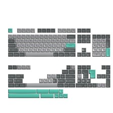 173 Keys PBT Cherry Profile Keycaps Set, Gaming Replacement Full Keys Anti‑We... picture