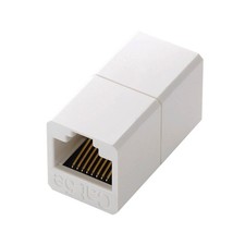 ELECOM CAT5e Relay Connector LD-RJ45JJ5Y2 picture