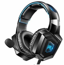 RUNMUS Stereo Gaming Headset for PS4, Xbox One, Nintendo Switch, PC, PS3, Mac, L picture