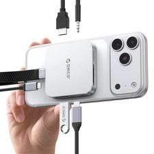 ORICO Magnetic M.2 SSD Docking Station 8-in-1 USB-C Hub MagSafe Silver R87242608 picture