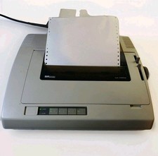Sears SR2000 Dot Matrix Printer Model 161 w/ Cables Paper DB25 DIN-6 Nakajima ? picture