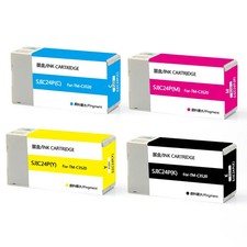 SJIC24P Ink Cartridge With Pigment Ink for Epson TM-C3500/3520 Printer 1set picture