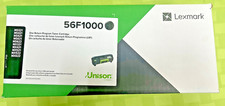 New Sealed Box Genuine OEM Lexmark 56F1000 Black Toner MS321 MS421 MS521 MS621 picture