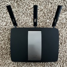 Linksys EA7500 Dual-Band AC1900 Router, 4 LAN Ports, USB 3.0/2.0 Black picture