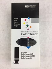 HP Color LaserJet Printers Color Toner C3105A Black Color LaserJet 5 (Lot of 3) picture