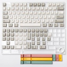134 Keys 9009 Pbt Keycap Cherry Profile Dye Sub Retro Keycaps Set For Cherry Mx picture