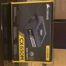Corsair CX650M 650W ATX Modular Power Supply 24-Pin 4+4 CPU SATA PCIe picture