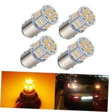 4PCS LED Bulb Turn Signal Light 12V-24V Super Bright 2357 1157 Amber Yellow picture