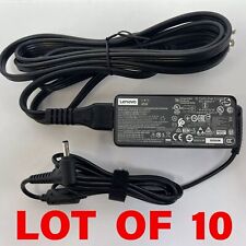 LOT OF 10 - OEM Lenovo Chromebook N22 N23 N42 45W AC Adapter Charger ADLX45NCC3A picture
