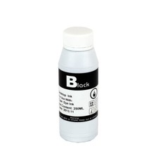 250 ml (10 oz) Premium black refill ink for all hp epson eco tank printers ciss picture