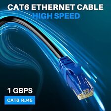 Cat 6 Outdoor Ethernet Cable 250 ft, Adoreen Gbps Heavy Duty Internet Cable.... picture