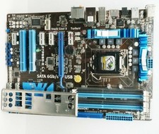 ASUS P7P55D-E LX Intel P55 DDR3 SATA III ATX Intel LGA 1156 Motherboard- picture