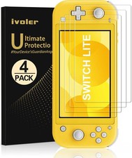 4 Pack Screen Protector Tempered Glass for Nintendo Switch Lite, Anti-Scratch picture