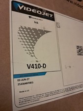 New VideoJet V410-D Ink Cartridge 06/27 Expiration Date case of 6 picture