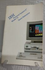 IBM PS/2 Models 50, 60, 70 Quick Reference Manual Vintage  picture