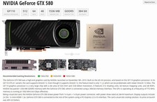 Dell RRM88✅NVIDIA GeForce GTX 580 1.5GB GDDR5 Graphics Card✅mini-HDMI 2x DVI✅ picture