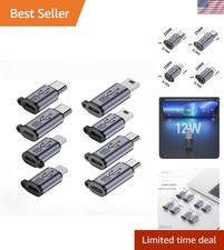 Versatile USB C, Micro & Mini USB Adapter Kit - 8 Pack for Ultimate Convenience picture