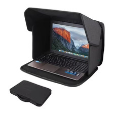 Laptop Case bag Screen Sunshade Outdoor Privacy Shield Glare Hood Travel picture