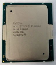 Lot of (2) Intel Xeon E7-8895V2 2.80GHz Socket Sockel LGA CPU SR1NR Server picture