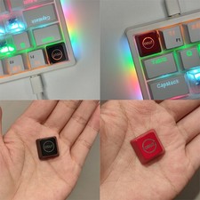 2PCS Transparent Backlit OSU Keycaps Key Caps Repair Kit for Mechanical Keyboard picture