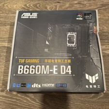 ASUS TUF GAMING B660M-E LGA1700 B660 DDR4 mATX Motherboard picture