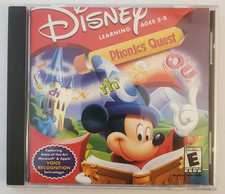 Disney Learning: Phonics Quest, (PC, CD-ROM, 2001) Ages 5-8, See Description picture