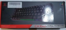 Mototspeed CK62 Gaming Keyboard White with Blue Switches picture