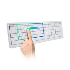 CLVX 1 Mac | Touch On Keys & Gestures AI Keyboard | Bluetooth & USB-C | Low P... picture