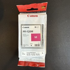 Genuine Canon 2887C001/ PFI-120M /PFI120M Magenta Ink GP-200/300, TM-200/205/300 picture