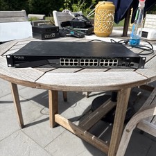 ARAKNIS NETWORKS AN-310-SW-F-24 Switch WORKING w/ Rack Ears included picture