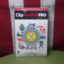 KEY CLIPMASTER PRO 1.0 software CD-Rom image library NWT graphics 1999 clipart picture