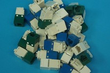 Panduit Mini-Com® UTP RJ45 Cat 6 TG Jack Module (lot of 32 pieces) picture
