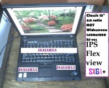 Lenovo T601F ●FRANKEN-PAD● NEW BOARD hi-res USED 15