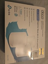 New TP-LINK Deco X60 AX3000 Whole Home Mesh Wi-Fi System - 3 Pack 7000 sqft picture