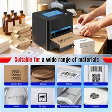 Desktop Static Inkjet Printer Used for Small Plastic Printing Food Plastic Bags picture