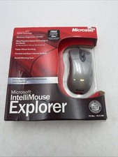 NEW Microsoft IntelliMouse Explorer Optical Mouse Ergonomic Brand New Old Stock picture