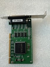 Moxa CP-104UL 4 Port RS-232 Universal Low Profile PCBCP-104UL PCI Card. picture