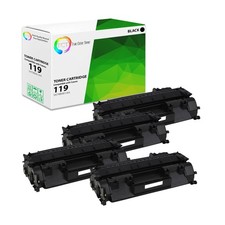 TCT 4PK Black 119 - 3479B001AA Toner Cartridges For Canon Imageclass MF5950 picture