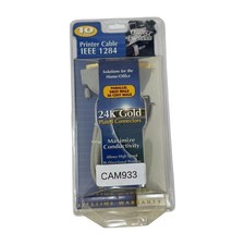 Belkin Office Essentials IEEE 1284 Printer Cable 10 ft DB25 to Centronics 36 NEW picture