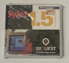 SyQuest Syjet 1.5gb Media Storage PC Formatted Disc Vintage Computer Stuff picture