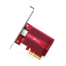 TP Link TX401 10 Gbps PCIe Network Adapter with CAT6A Cable for Gaming picture