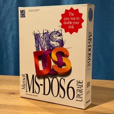 Microsoft MS-DOS 6 Upgrade - 3.5
