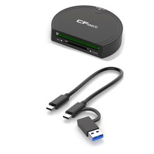 P&P CFast 2.0/SD Memory Card Adapter USB3.2 Gen2 High Speed Card Reader 10Gbps d picture