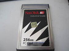 Sandisk 256MB industrial grade  PCMCIA PC CARD ATA FLASH CARD picture
