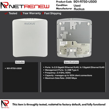 Ruckus  Access Point  901-R750-US00 ITEM ONLY picture