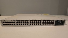 Cisco Catalyst C9300-48T-A 48-Port Gigabit L3 Switch Chassis No PSU 3x Fans Ears picture