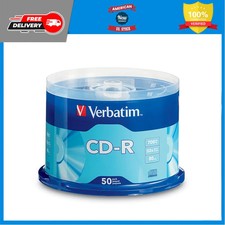 Verbatim CD-R 700MB 80 Min 52x Recordable Data Music Discs 50 Pack Spindle Si... picture