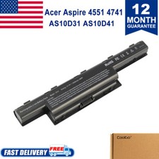 New Laptop Replacement Battery for GATEWAY AS10D AS10D31 AS10D41;5200mAh;6 cells picture
