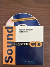 Vintage Creative Labs Sound Blaster 16 Software CD-ROM DOS Windows 3.1 Original picture