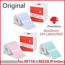Self-Adhesive Label Sticker Paper for Phomemo M110 Bluetooth Pocket Printer lot picture